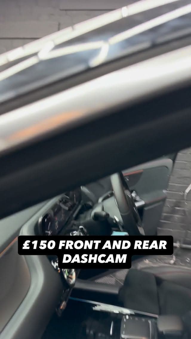 Mercedes dashcam installation